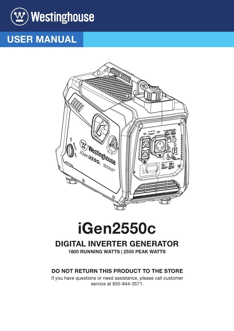 Westinghouse iGen2550c User manual