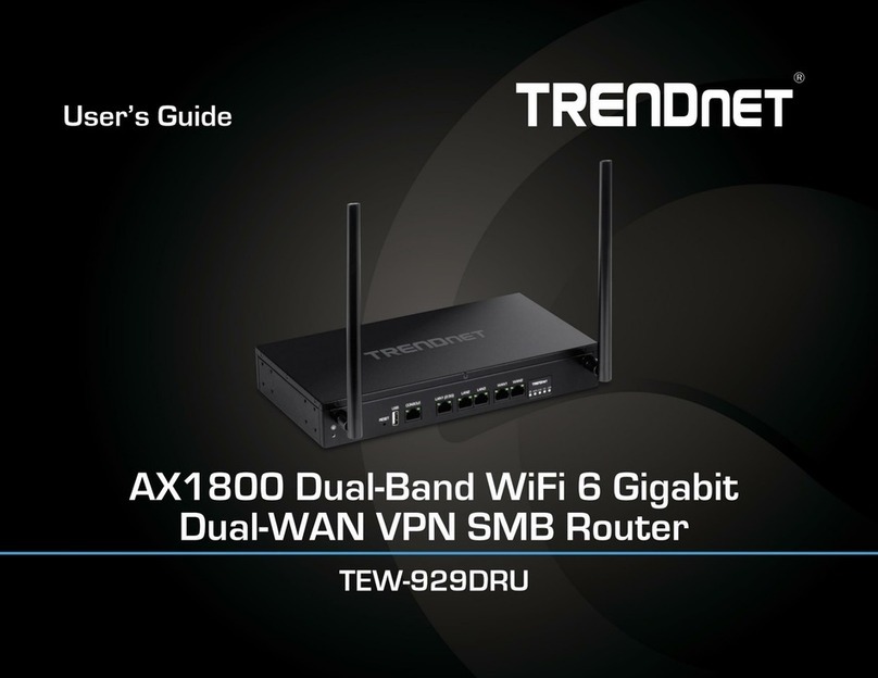 TRENDnet TEW-929DRU User manual