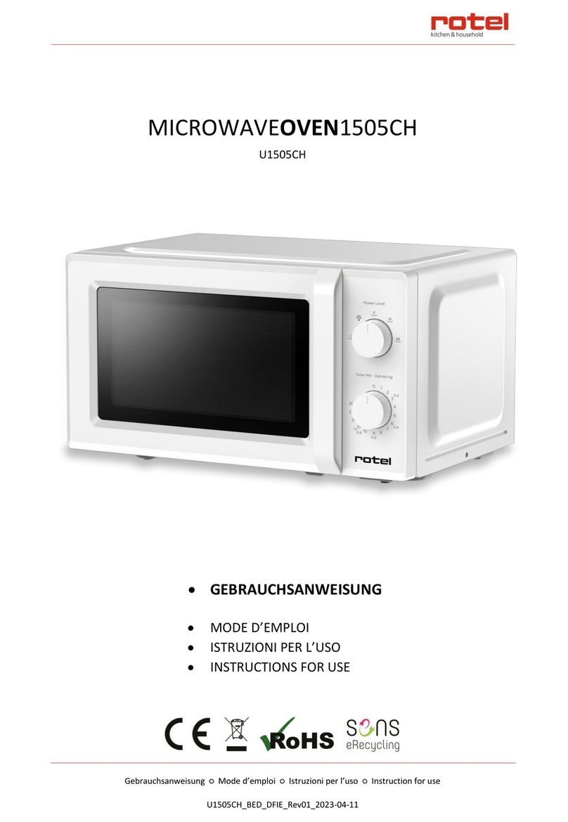 Rotel U1505CH Instructions for use