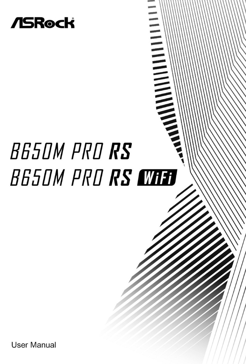ASROCK B650M PRO RS User manual ASROCK B650M PRO RS User manual