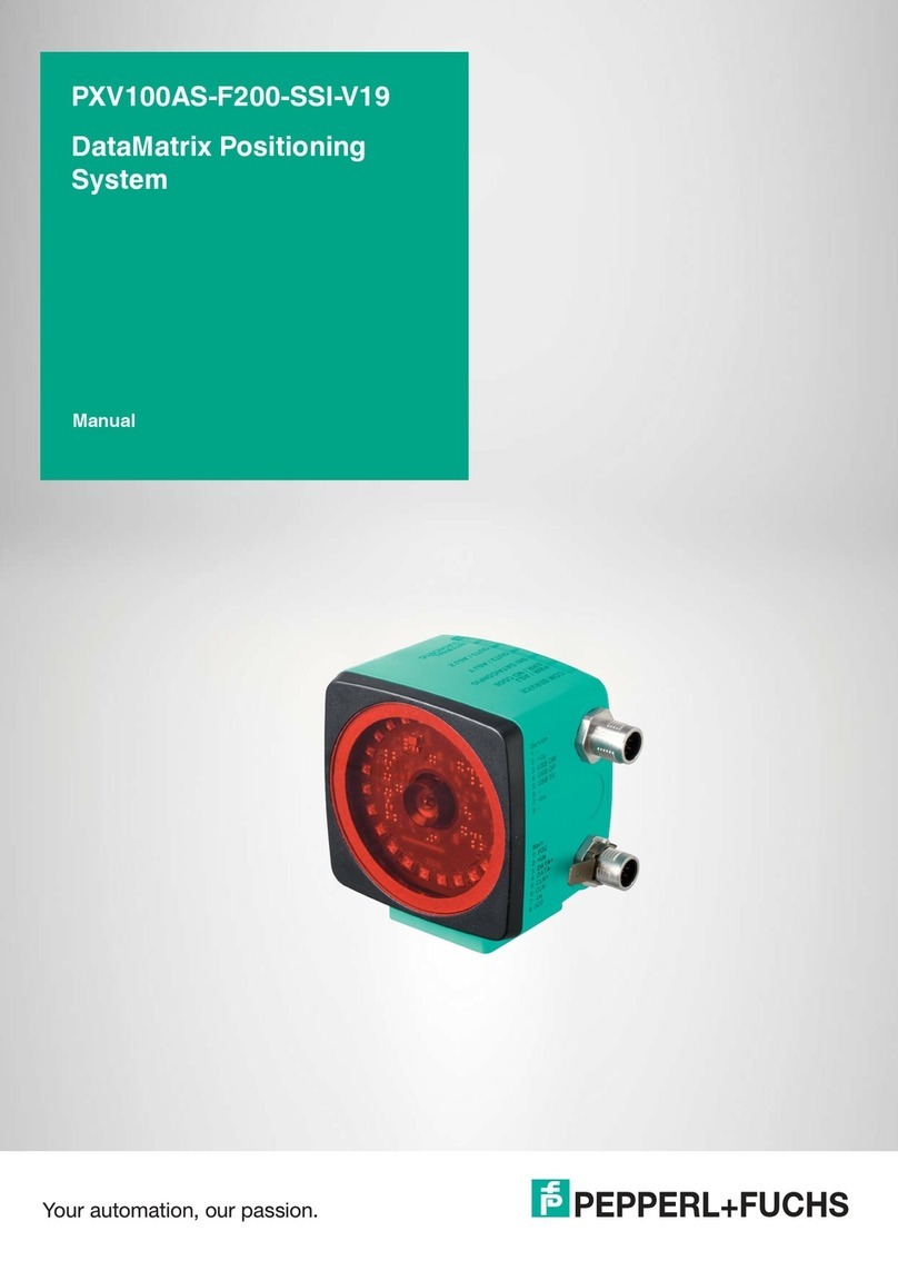 Pepperl+Fuchs PXV100AS-F200-SSI-V19 User manual