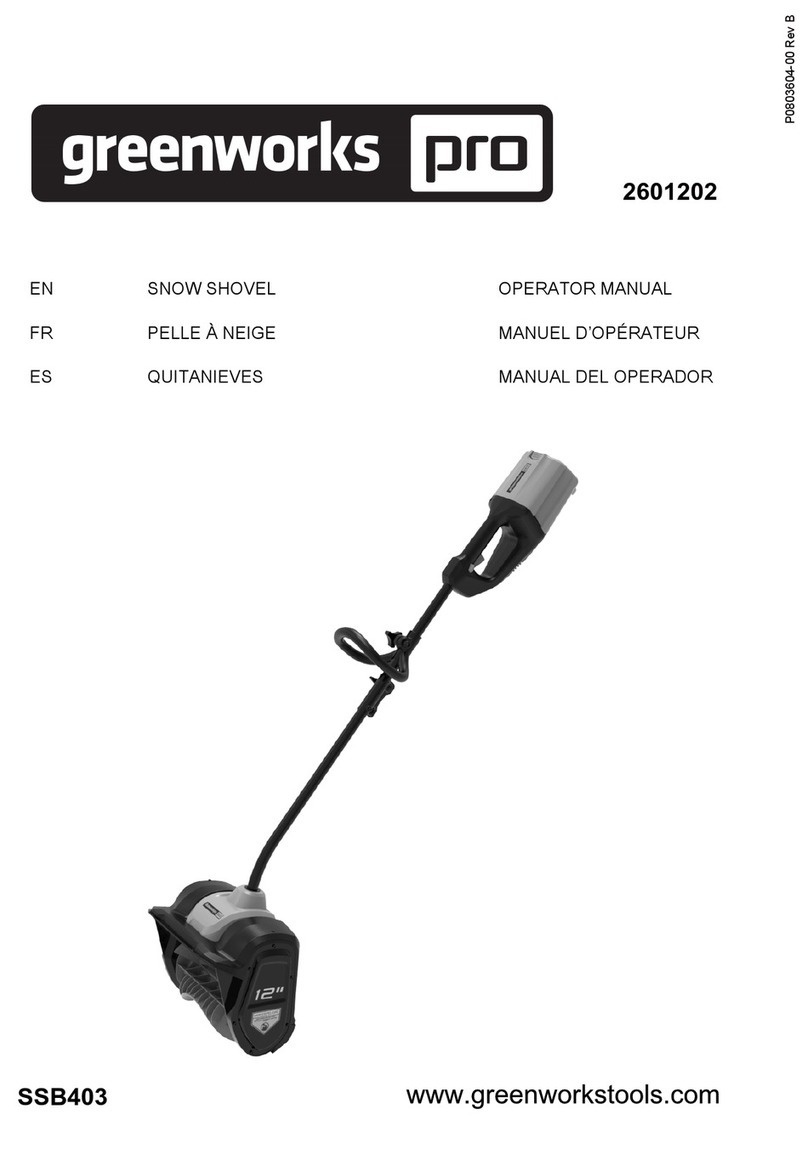 GreenWorks Pro SSB403 Operator's manual