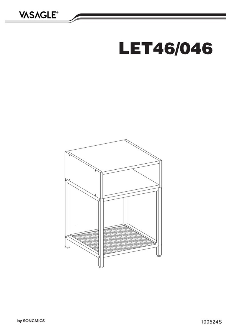 Songmics VASAGLE LET46/046 manual