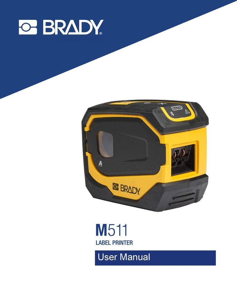 Brady M511 Instructions for use
