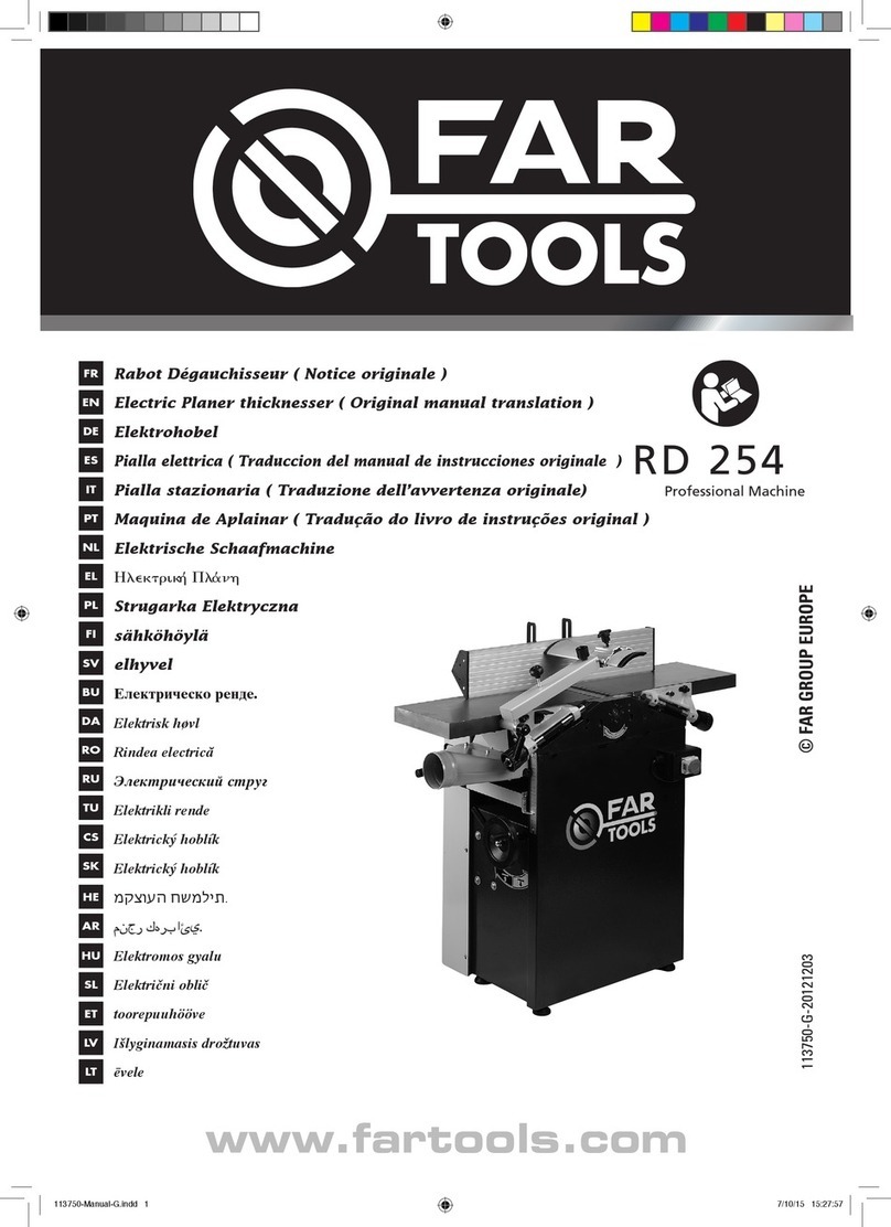 Far Tools RD 254 User manual