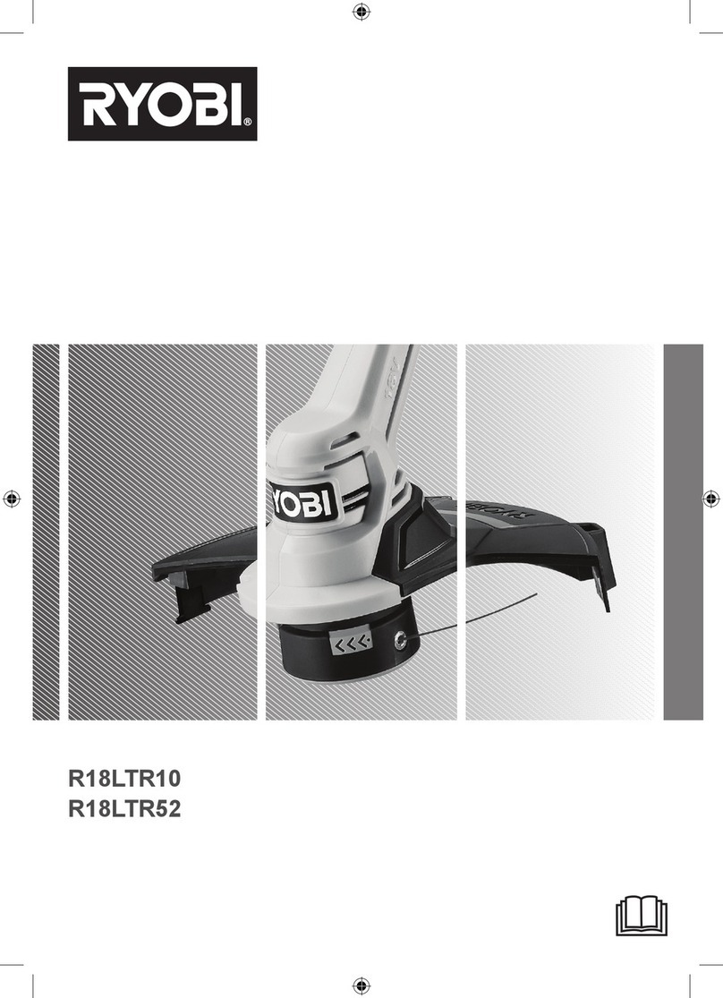 Ryobi R18LTR10 User manual