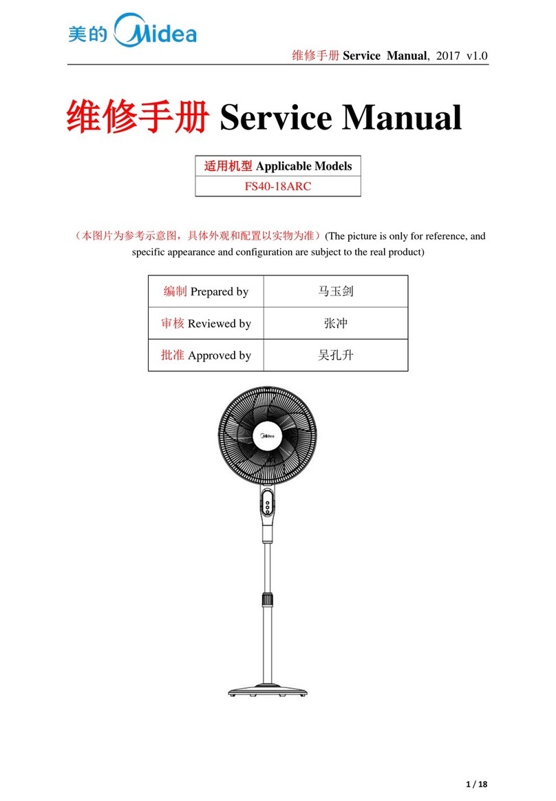 Midea FS40-18ARC Service manual