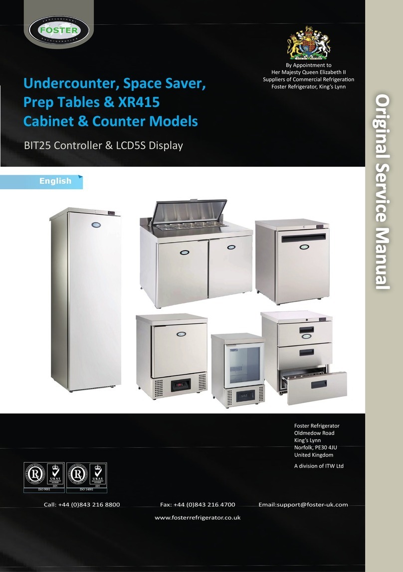 Foster BIT25 User manual
