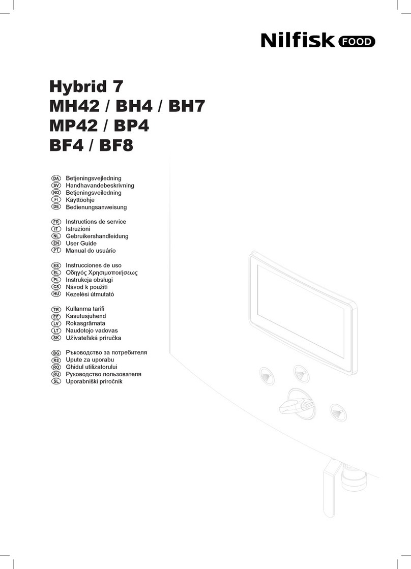 Nilfisk-Advance Hybrid 7 MH42 User manual Nilfisk-Advance Hybrid 7 MH42 User manual