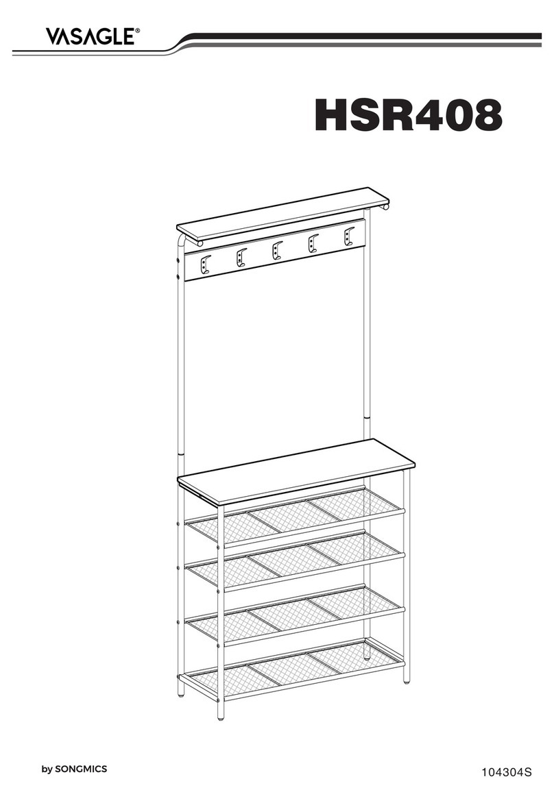 Songmics VASAGLE HSR408 manual