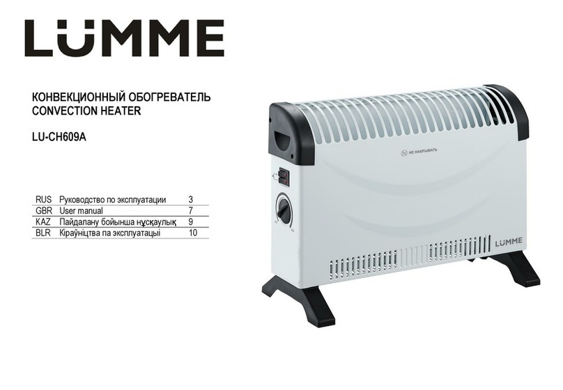 Lumme LU-CH609A User manual