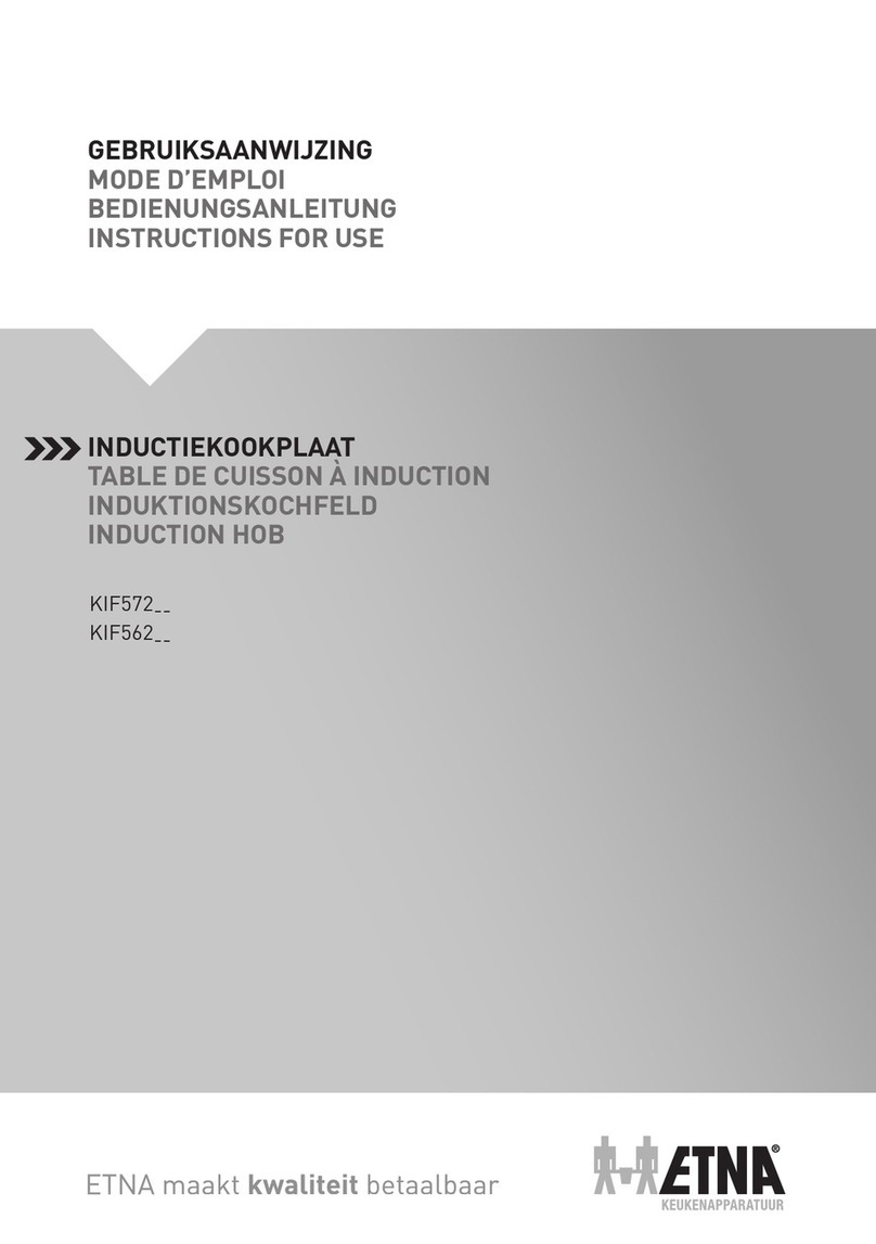 ETNA KIF562 Series Instructions for use