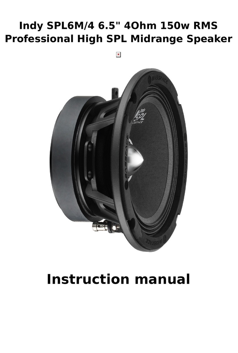 Indy SPL6M/4 instruction manual