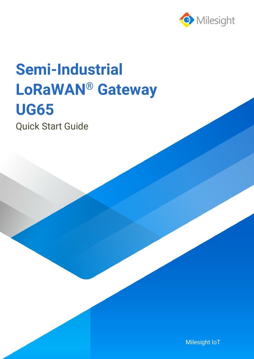 Milesight UG65DSS quick start guide