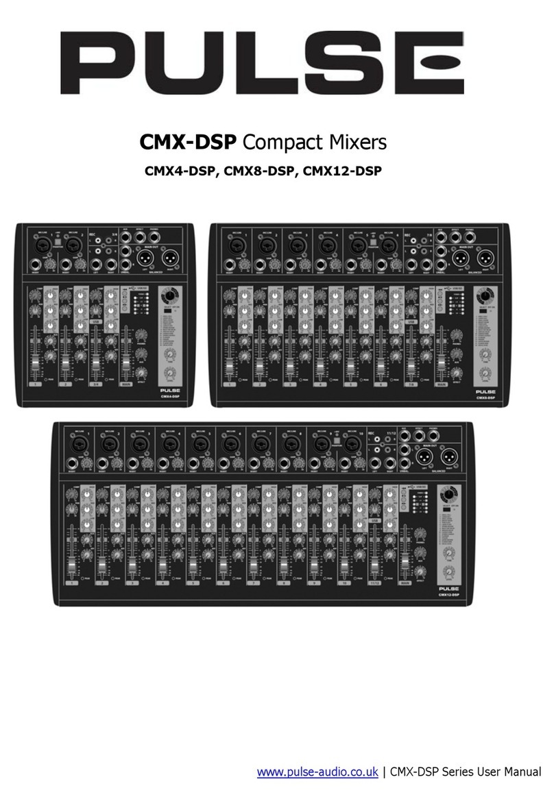 PULSE+ CMX-DSP Series user manual