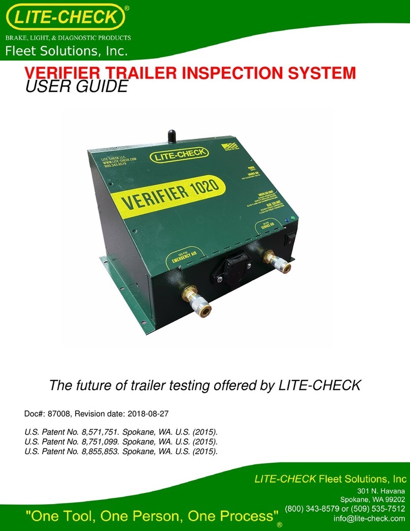 Lite-Check VERIFIER 1020 user guide
