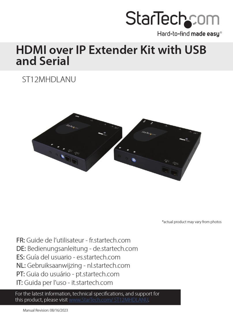 StarTech.com ST12MHDLANU manual