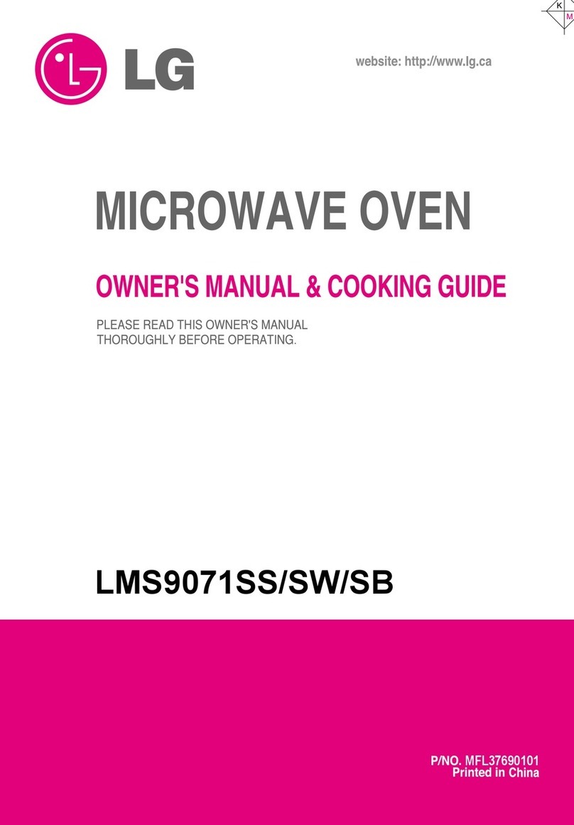 LG LMS9071SS Use and care manual