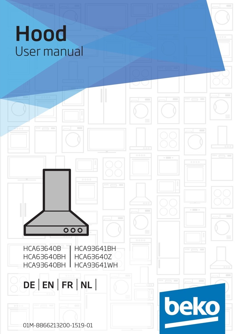 Beco HCA63640BH user manual