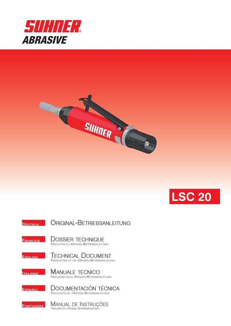 SUHNER ABRASIVE LSC 20 Technical document