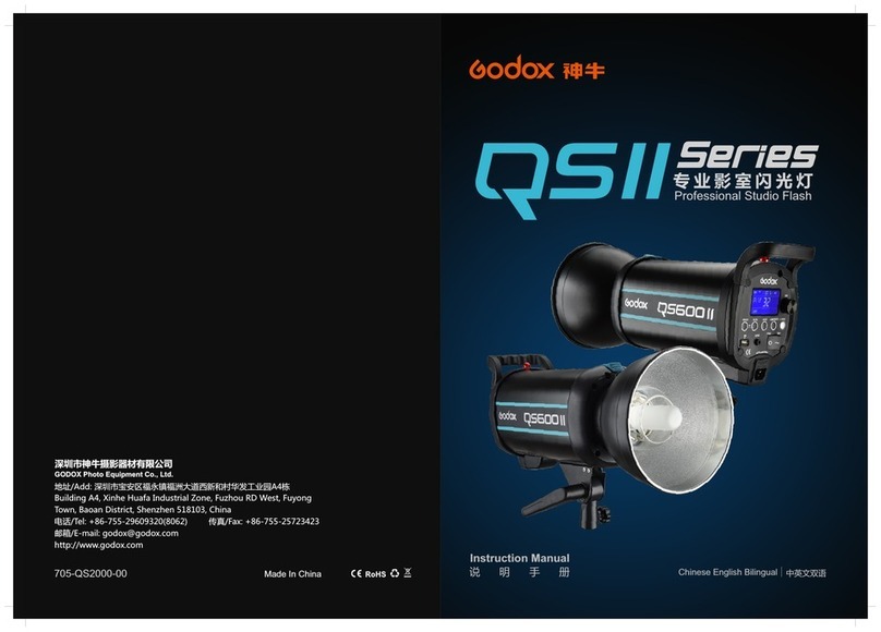 Godox QSII Series instruction manual