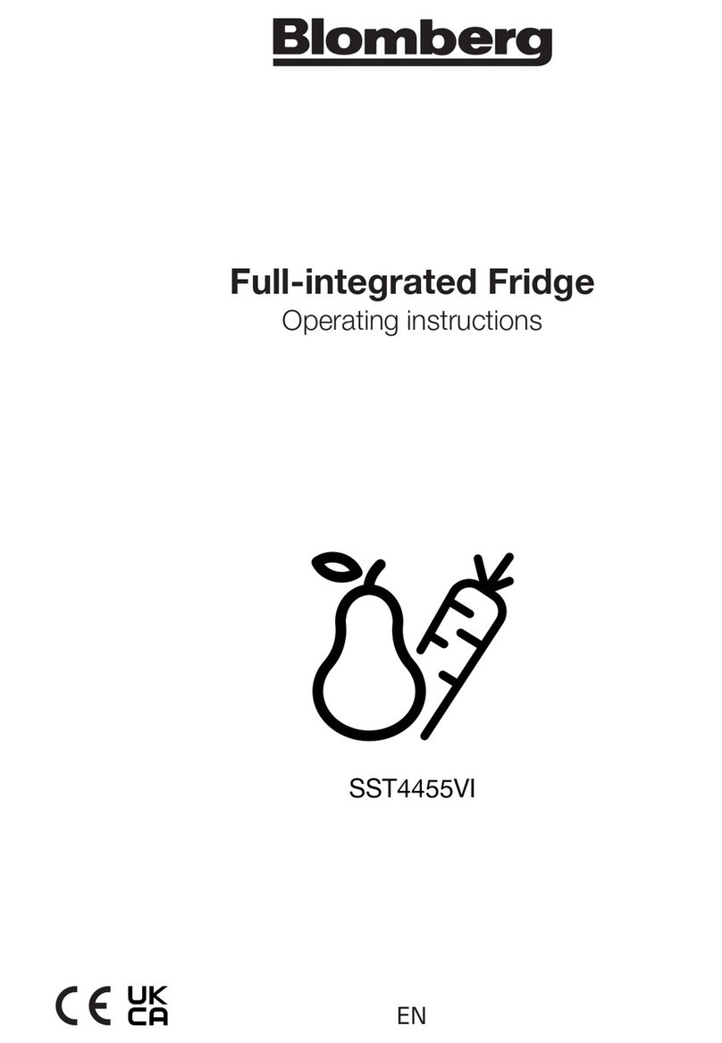 Blomberg SST4455VI operating instructions