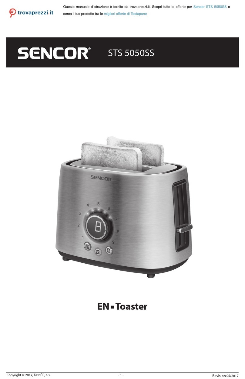 Sencor STS 5050SS instruction manual Sencor STS 5050SS instruction manual