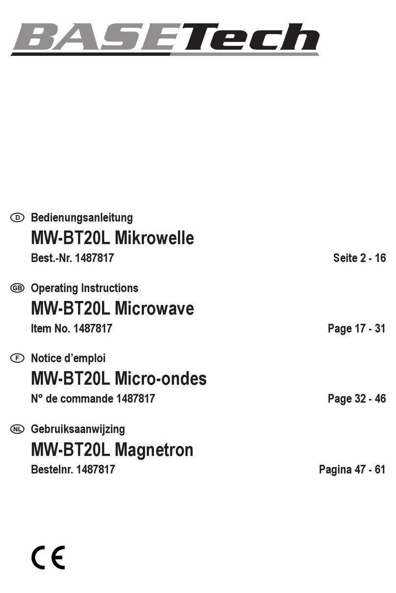 BASETech MW-BT20L operating instructions