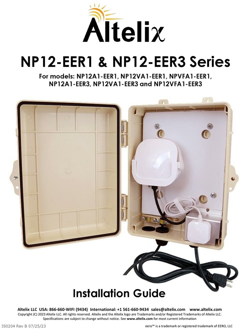 Altelix NP12-EER3 Series User manual