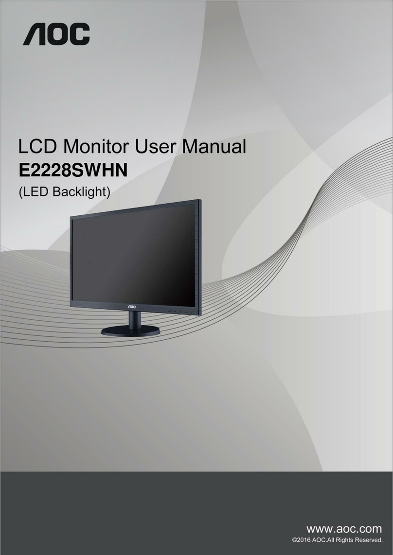 AOC E2228SWHN User manual