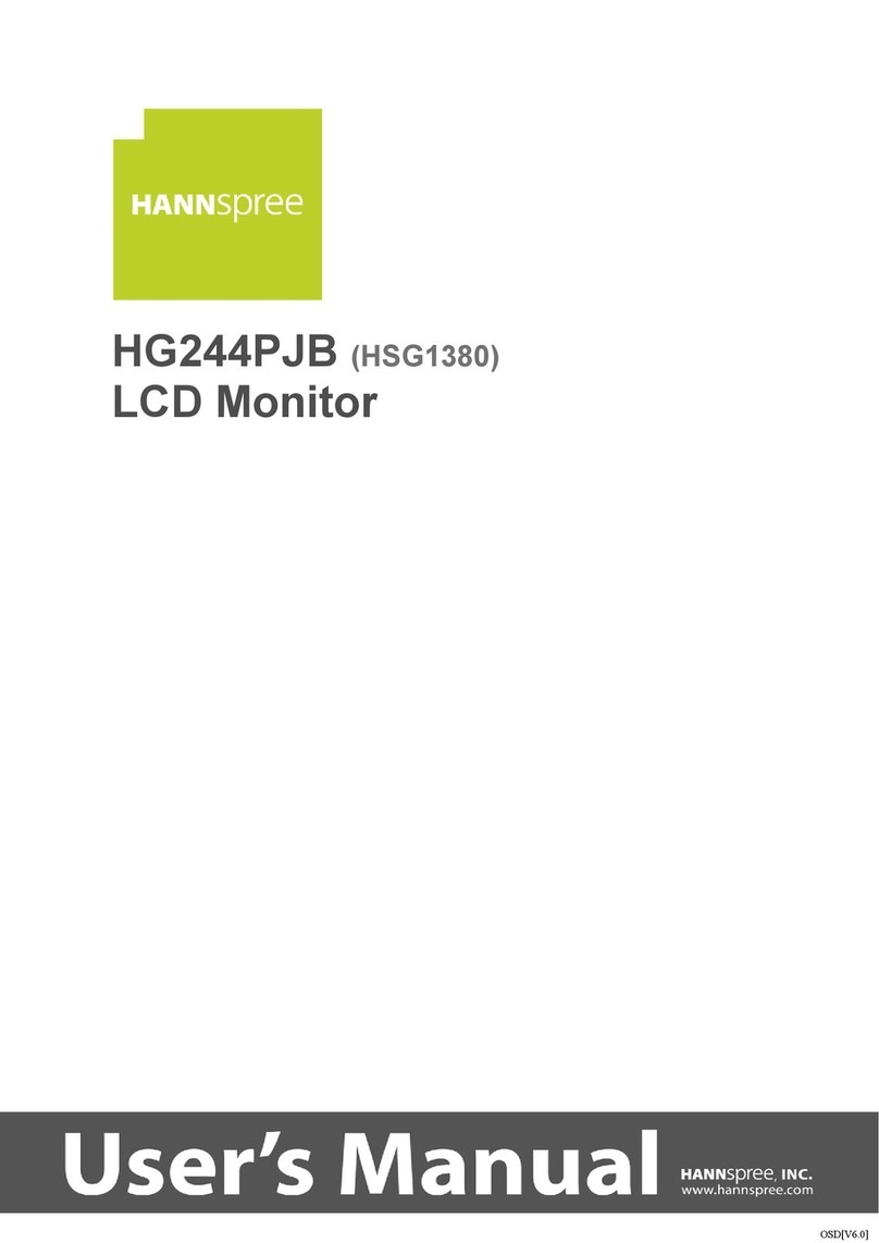 HANNspree HG244PJB User manual