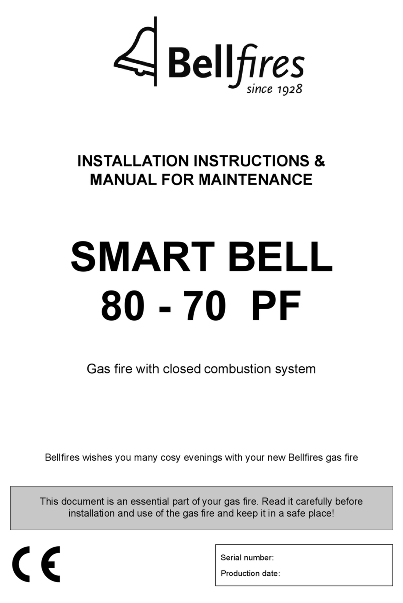 Bellfires SMART BELL 80 PF Installation instructions & manual for maintenance