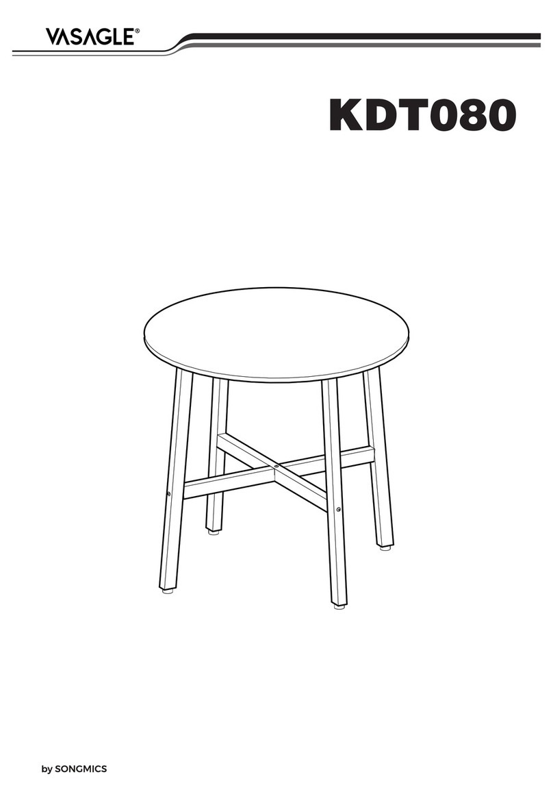 Songmics VASAGLE KDT080 manual