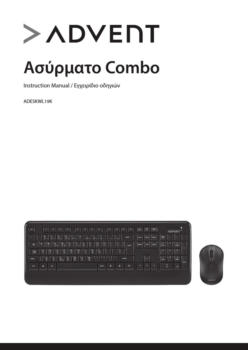 Advent ADESKWL19K instruction manual