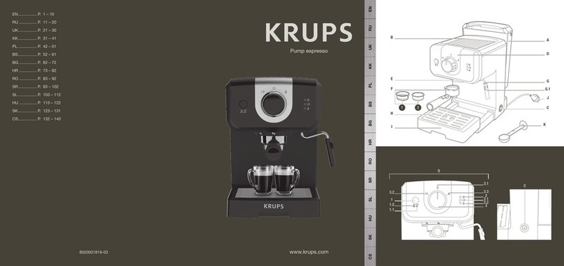 Krups XP320830 User manual