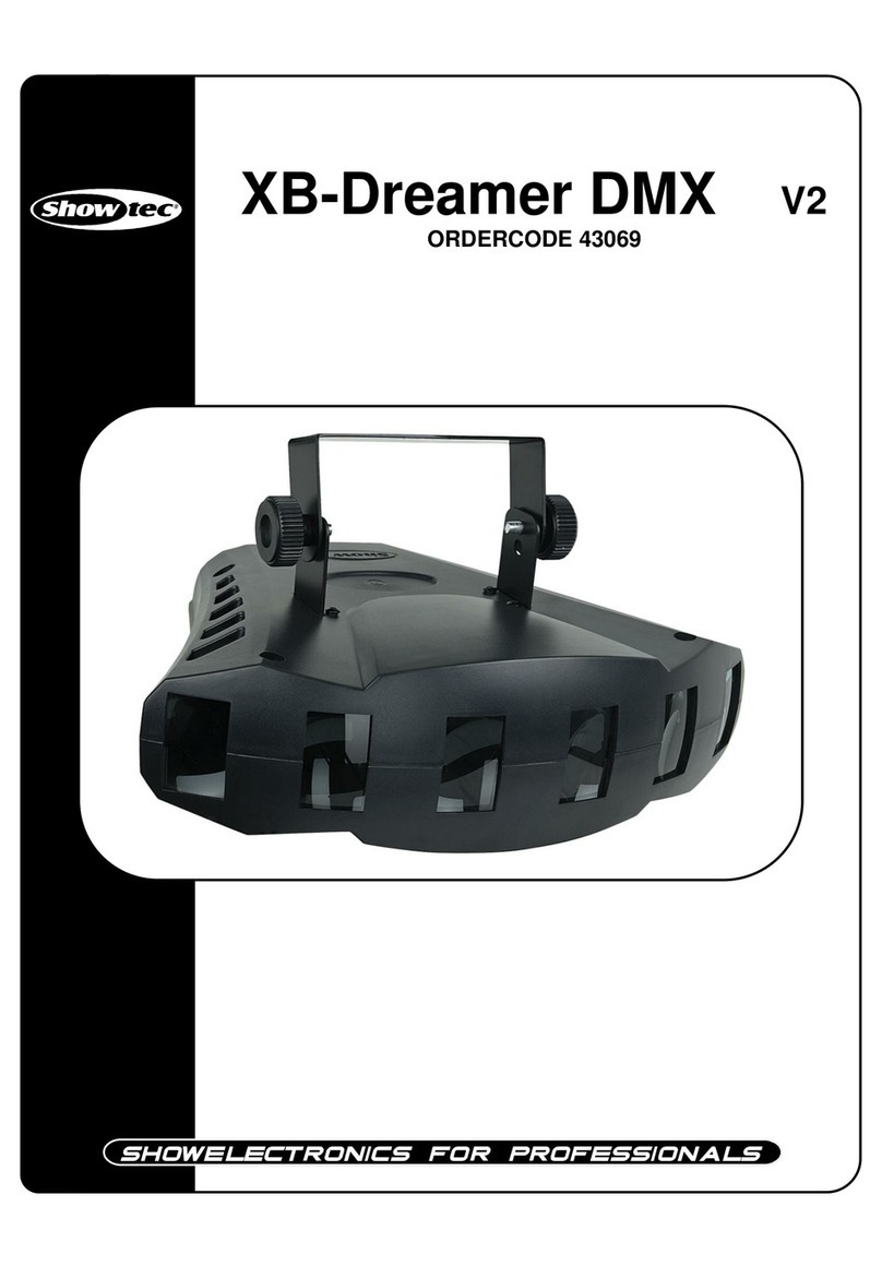 Show Tec XB-Dreamer DMX V2 User manual