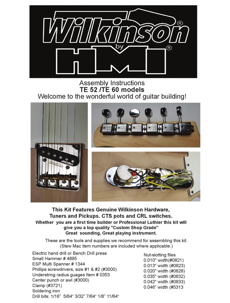 HMI Wilkinson TE 52 User manual