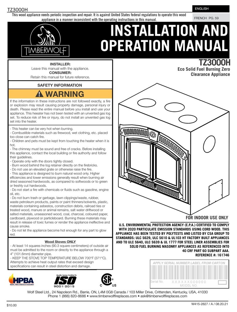 Timberwolf TZ3000H User manual