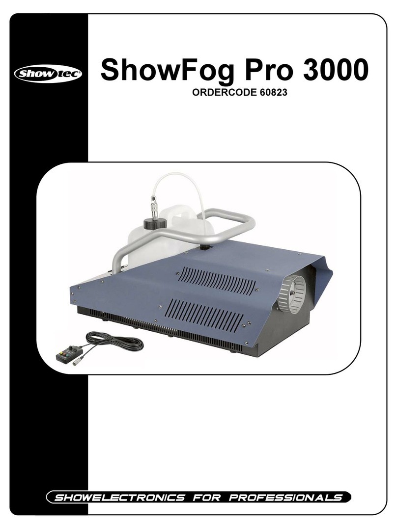 Show Tec ShowFog Pro 3000 manual