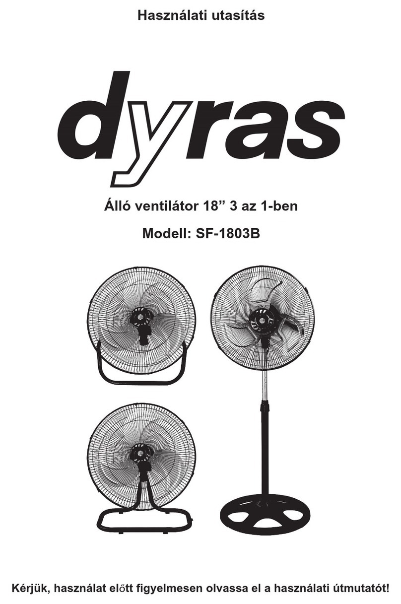 dyras SF-1803B User manual