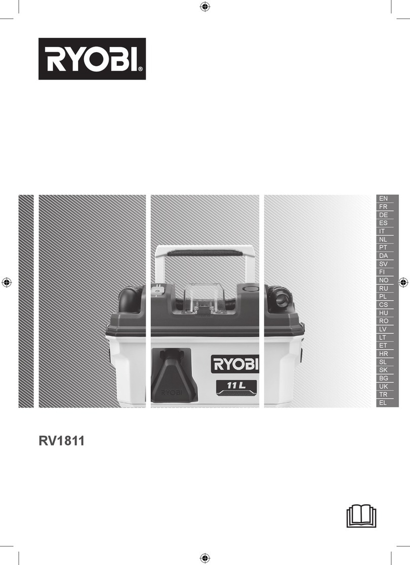 Ryobi RV1811-0 manual