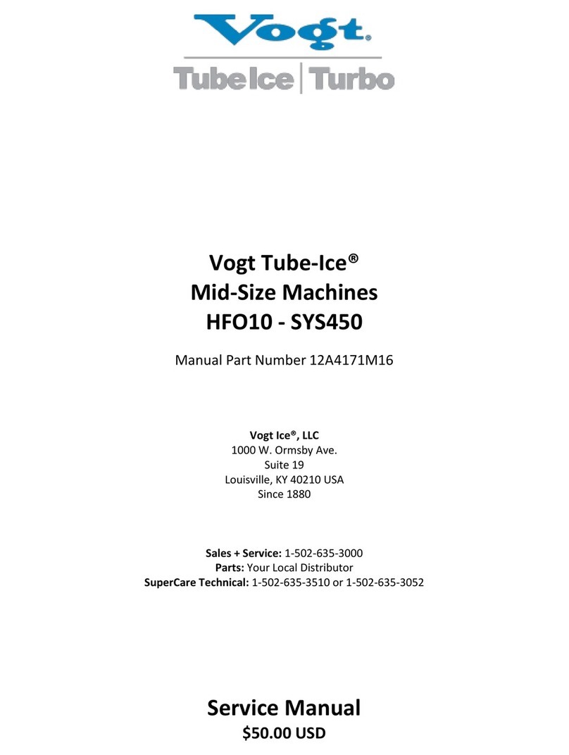 Vogt Tube-Ice HFO-10-SYS450 User manual