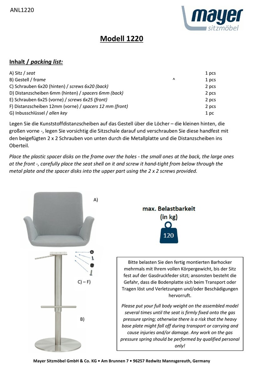 Mayer 1220 manual