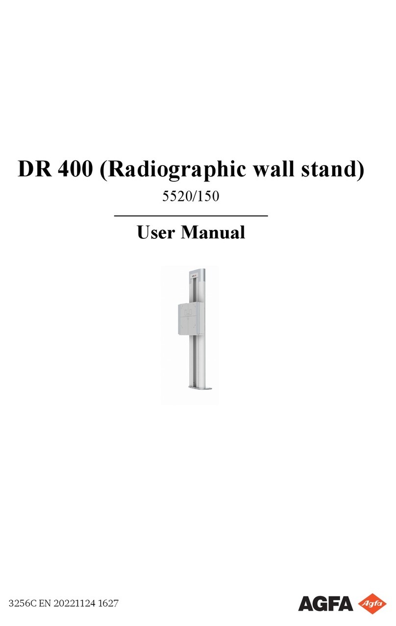 AGFA DR 400 user manual