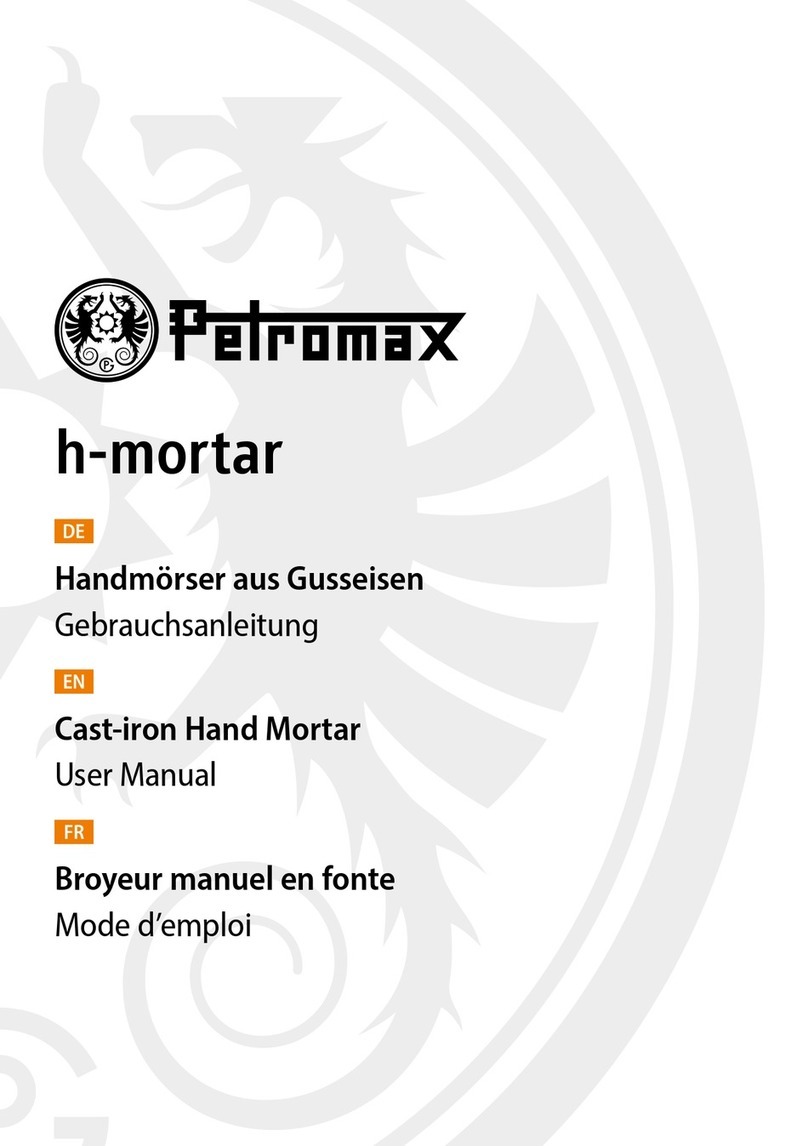 Petromax h-mortar User manual