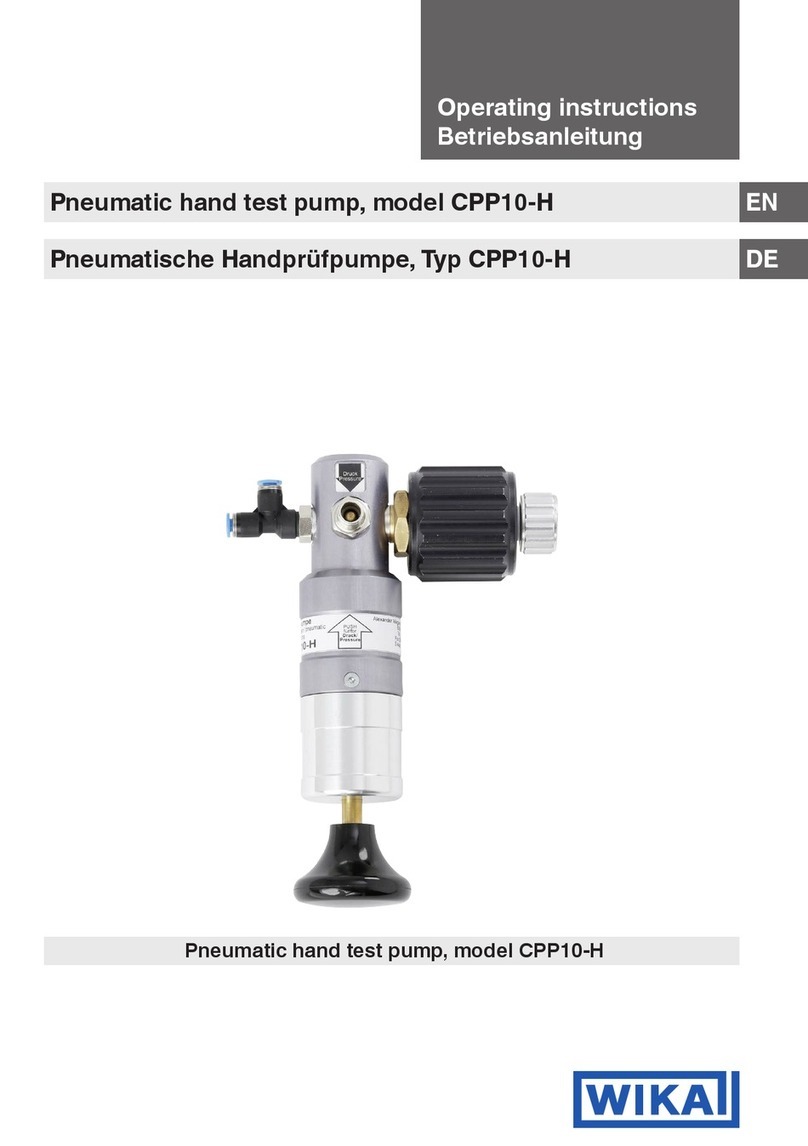 WIKA CPP10-H User manual