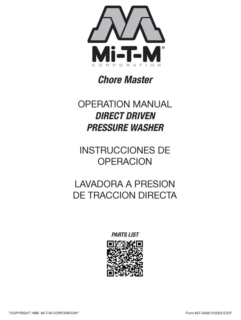 Mi-T-M Chore Master CM-3000-0MMB User manual