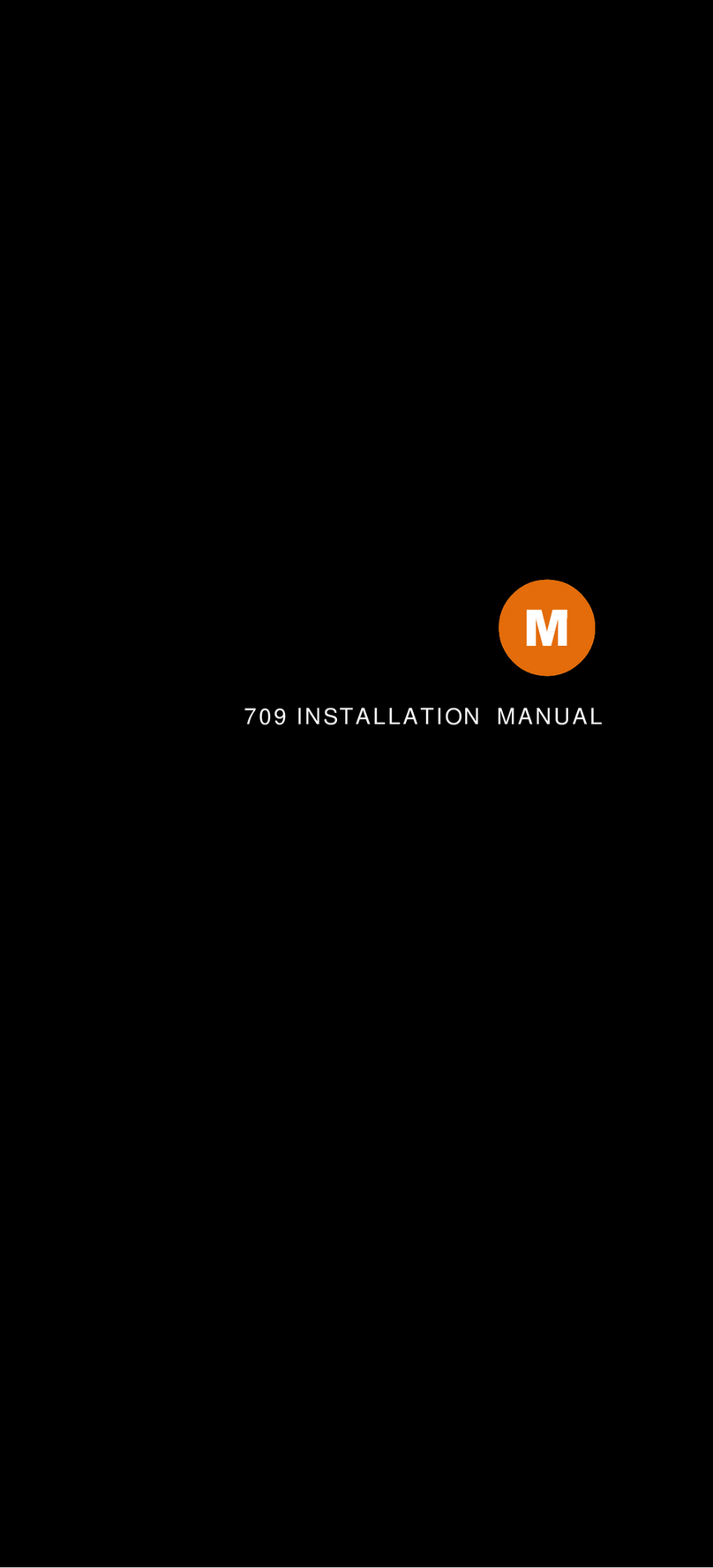 Xenarc 709 User manual Xenarc 709 User manual