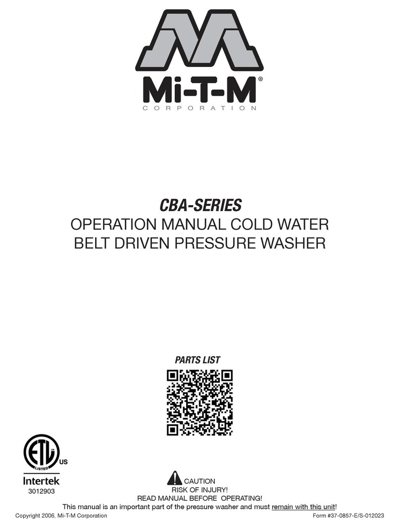 Mi-T-M CBA-4004-1MGH Operation manual