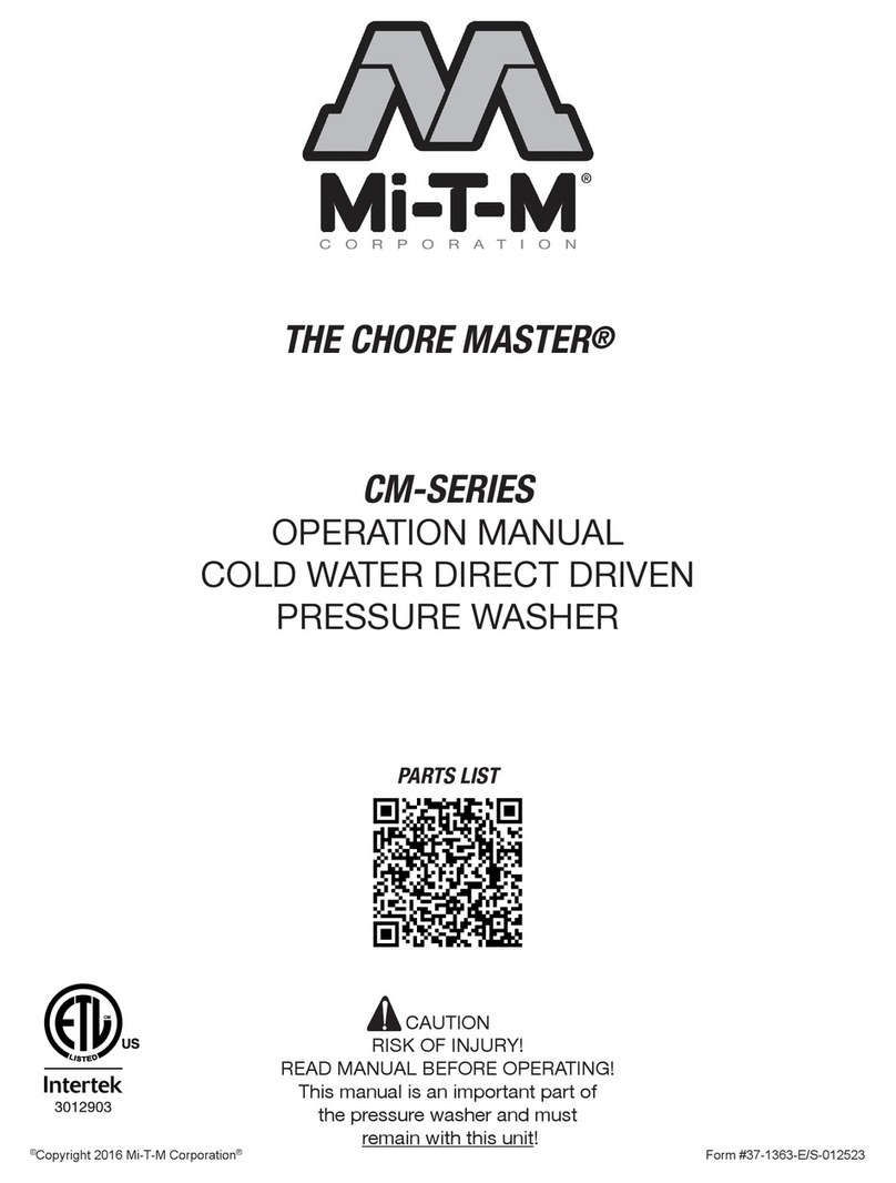 Mi-T-M Chore Master CM Series User manual